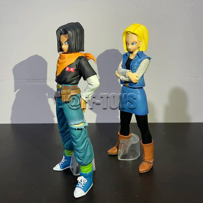 25CM Anime Dragon Ball Figure ANDROID 19 ANDROID 20 Dr.gero PVC Action Figures Collection Model Toys for Children Gifts