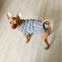 Knitted Clothes For Dogs Chihuahua Sweater For Small Dogs Winter Clothes