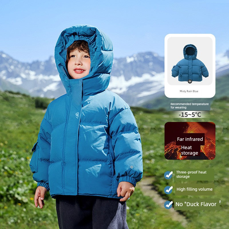 Boy Tops Baby Thick down Jacket