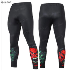 Rashguard Men Compression Tight Leggings Running Sports Male Fitness Jogging Pants