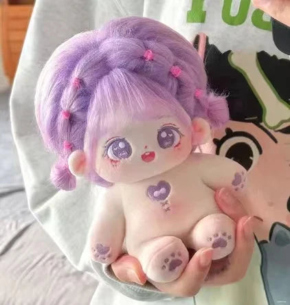 20cm Kawaii Can Change Clothes No Attribute Fat Body Doll Customization Cospslay Cartoon Puppy Love Star Doll Toy Collectio Gift