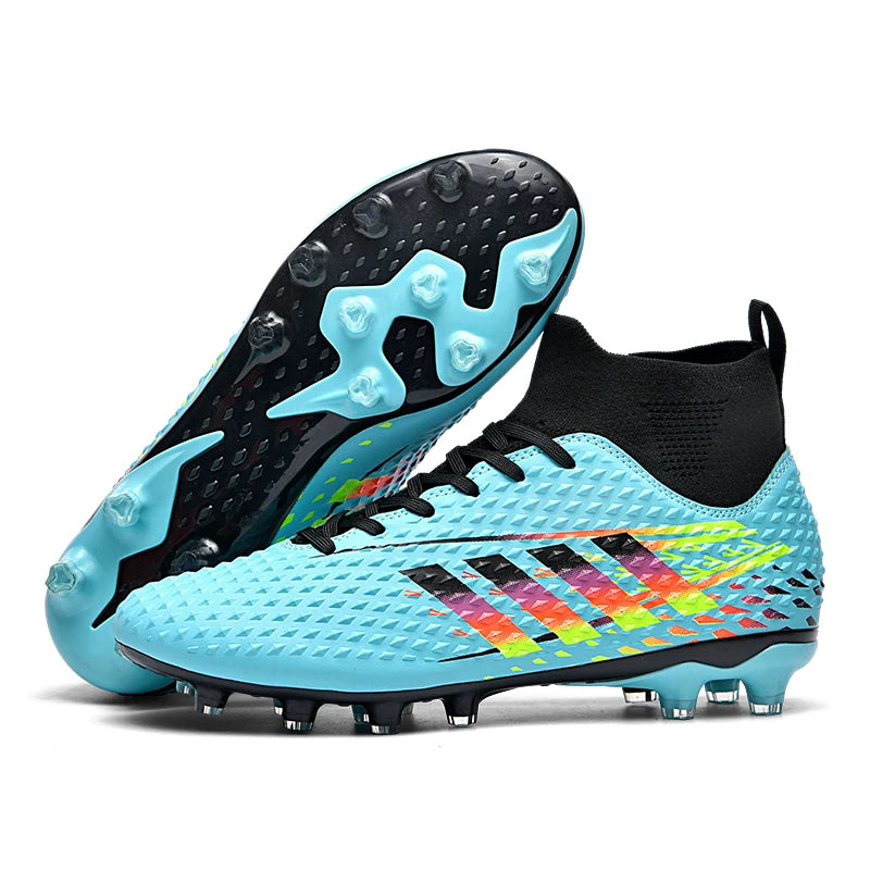 Men's Sneakers Soccer Shoes Football Boots Cleats Breathable Training Match
