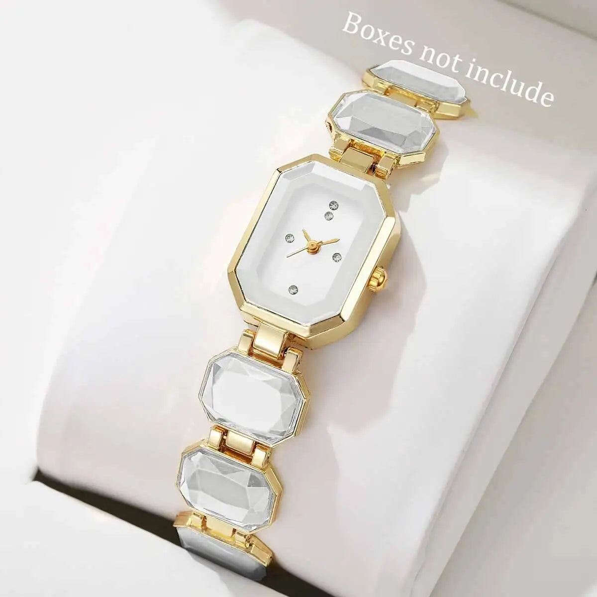 Elegant Women Watches Fashion Rectangle Dial Quartz Wrist Watches Girls Clock Reloj Hombre（Without Box）