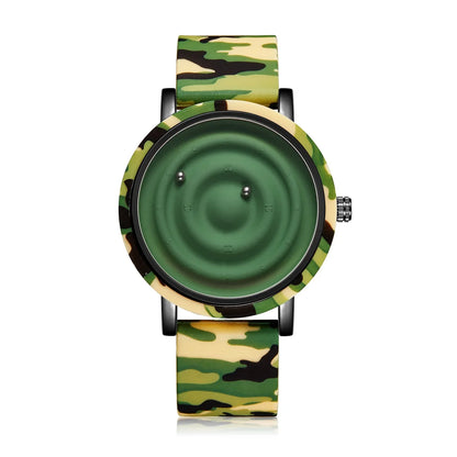 Personalized fashionable floating magnetic pointer free ball bearing creative simple waterproof quartz watch student women men