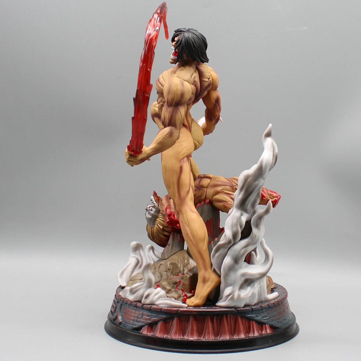 29cm/11.4inch Eren Jaeger Figure Manga Attack On Titan Anime Figures Jaeger Pvc Model Statue Doll Collection Decoration Toy Gift