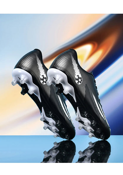 Soccer Shoes Sport Outdoor Men Breathable Cleats FG Football Boots