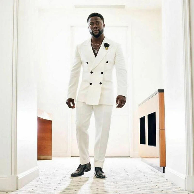 Tuxedo for Mens: Men's Wedding Formal Party Prom Tuxedo Two Pieces Jacket & Pants