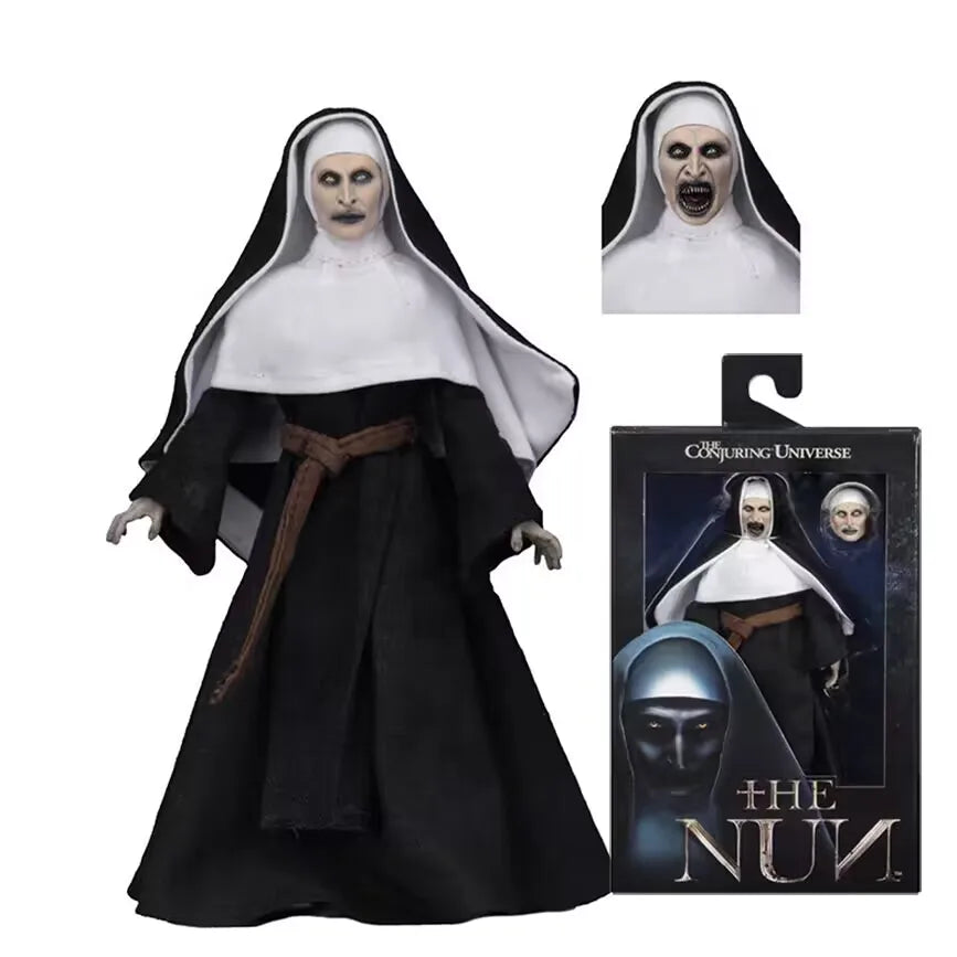 NECA The Nun The Conjuring Series Horror Action Figure Toys Hallowen Present Hobby Collection Face Changable Decor