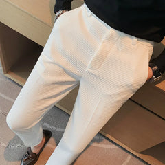 Men's Suit Trousers Spring And Summer Business Casual Pants Men's Fashion