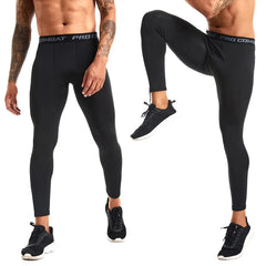 Men's Running Leggings Sportswear Quick Dry Gym Fitness Tights Workout Training