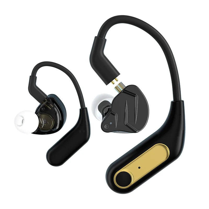 KZ AZ15 Upgrade Wireless Headphones Bluetooth-compatible 5.2 Cable Wireless Ear Hook With Charging Case AZ09 PRO AZ10 Z1PRO Z3