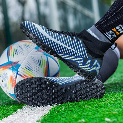 Professional Men Soccer Shoes FG/TF  Football Boots Cleats Breathable  Outdoor
