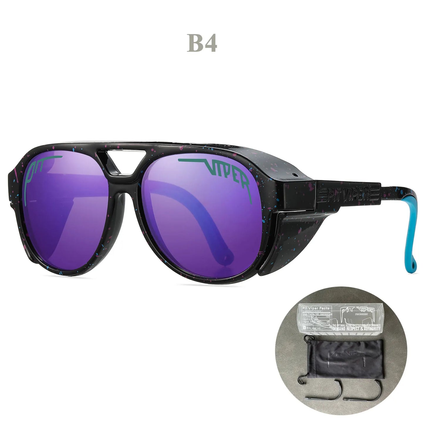 Adult Retro PIT VIPER Sunglasses Men Women Vintage Eyewear Steam Punk Sun Glasses UV400 Eyeglasses Steampunk Goggles With Box