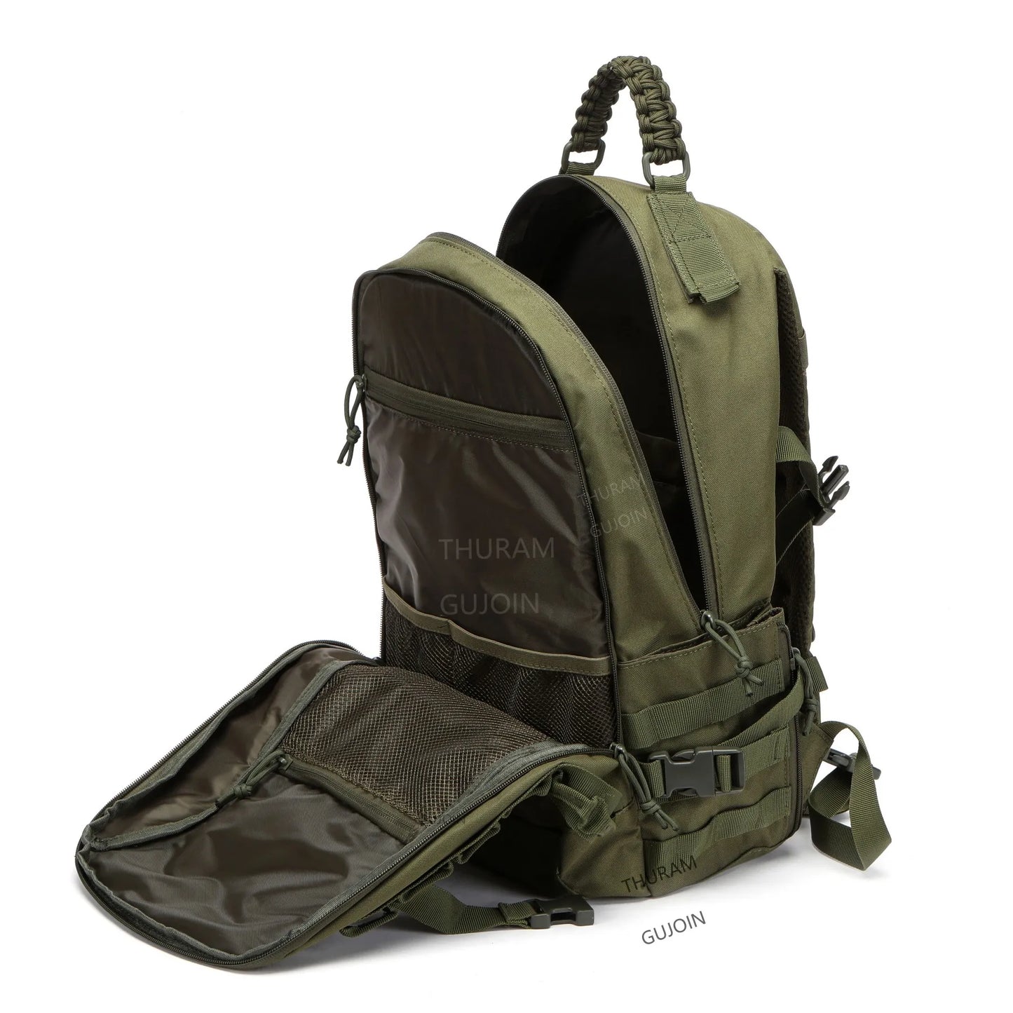 38L Tactical Backpack Style, Large Capacity Waterproof Outdoor Rucksack with MOLLE System, Hiking Camping Travel Bug Out Bag