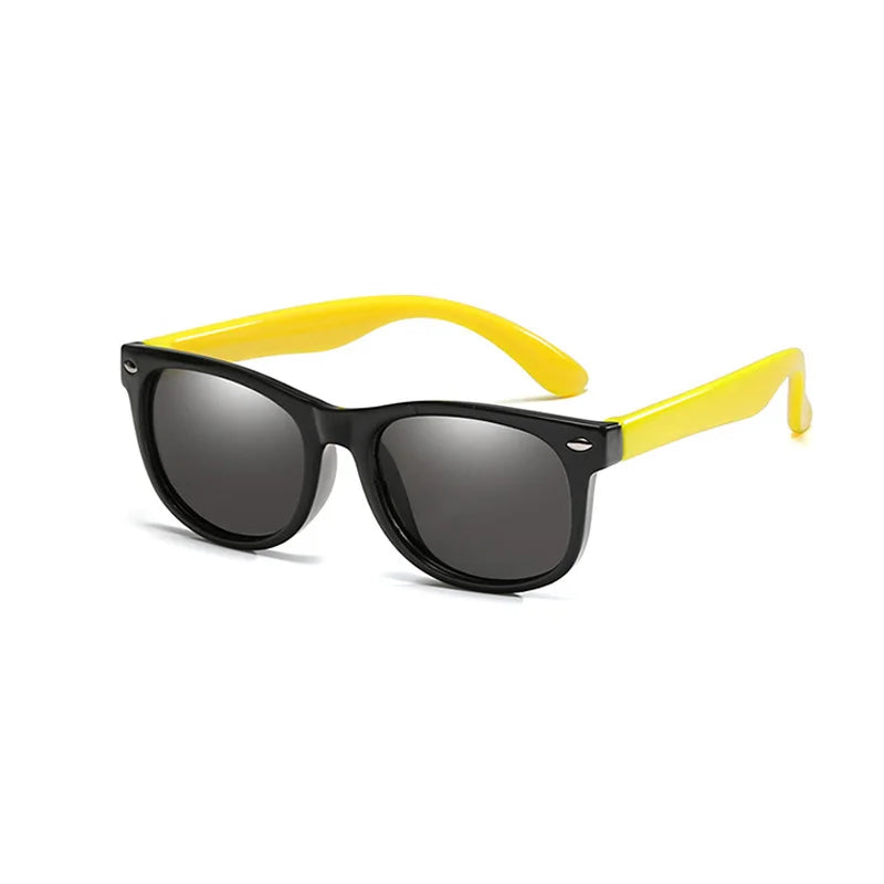 RUISIMO Kids Polarized Sunglasses TR90 Boys Girls Sun Glasses Silicone Safety Glasses Gift for Children Baby UV400 Eyewear