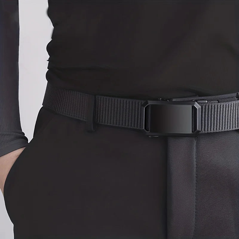 Metal Men Belt Nylon Breathable Belts For Men Cowboy Designer Belt Outdoor Tactical Belt Military Gifts 남성 가죽 벨트 ceinture homme