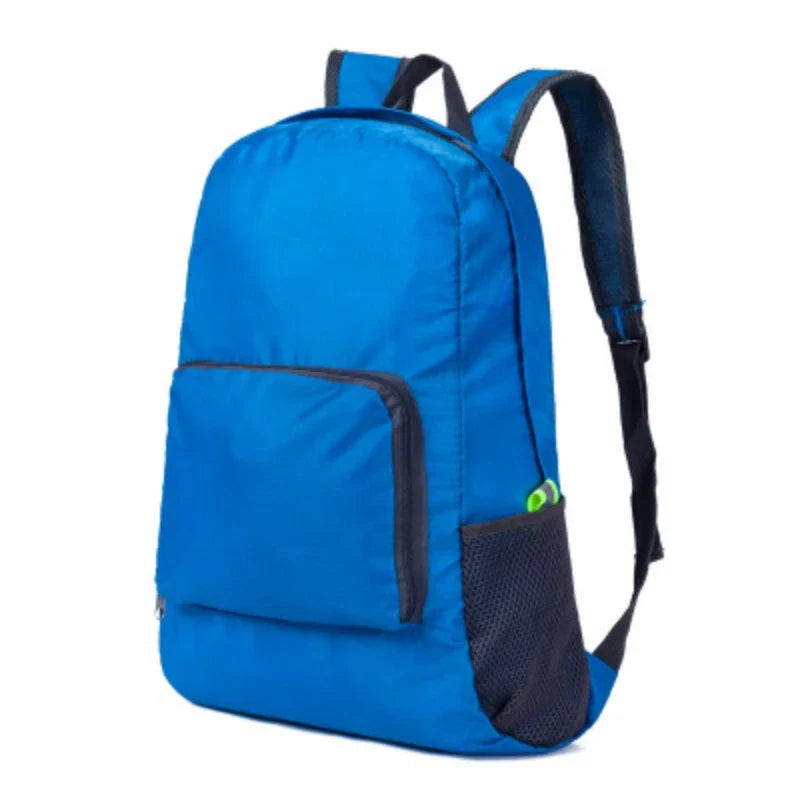 Unisex Foldable Backpack Travel Bag Lightweight Shoulder Backpacks Portable Outdoor Hiking Camping Sport Climbing Organizer Bags