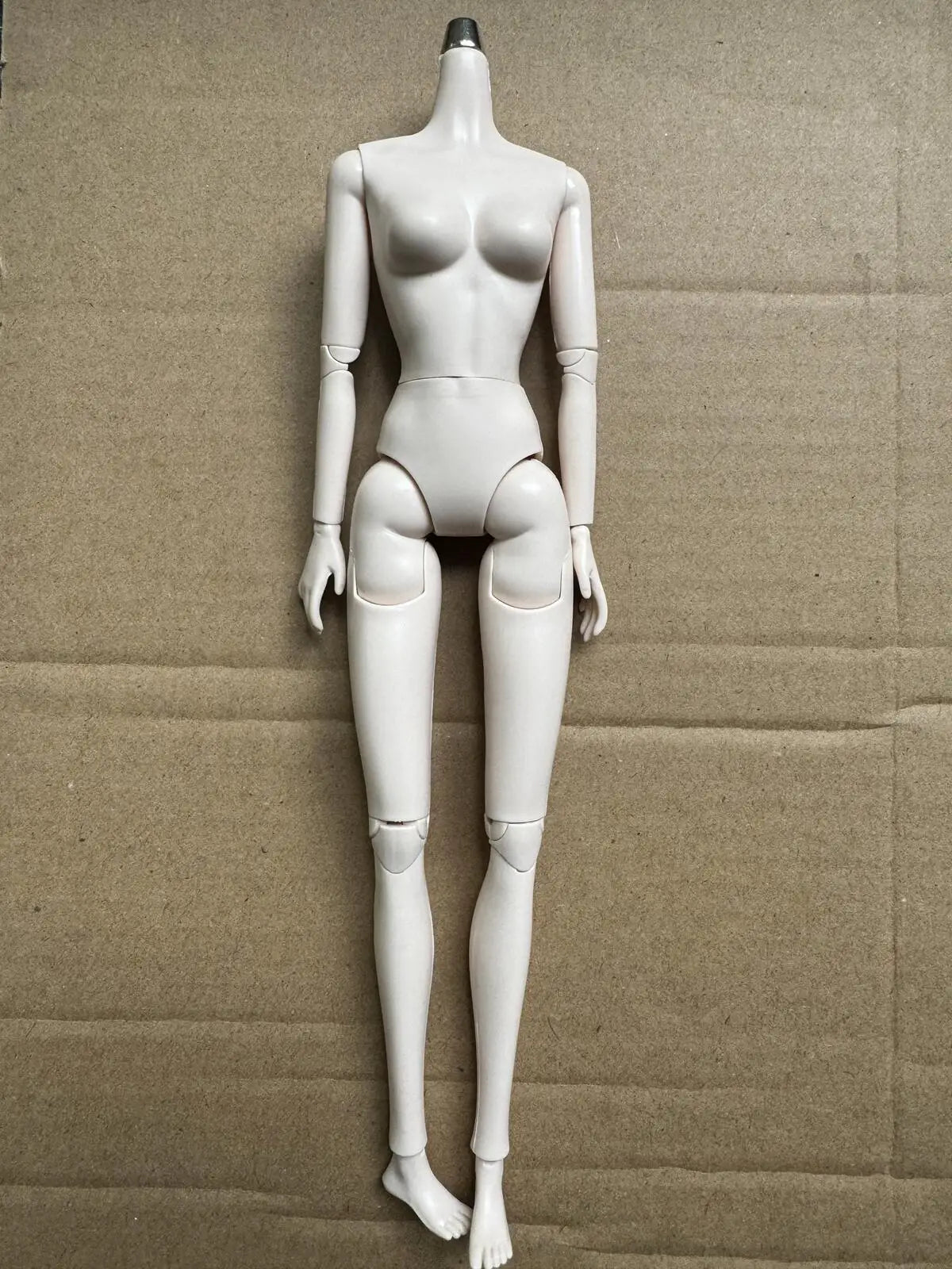 1/6 Super Model Doll Body Joints Movable Solid Doll Replacement Body For FR/IT Doll Heads Light Beige Pink White Skin Tone