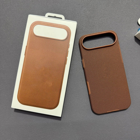 Camera Touch Button Magnetic Case for iPhone 17 Air Pro Max Tech Woven Slim Anti-Drop Protective Cover