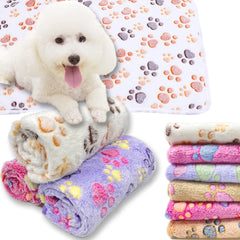 Warm Pet Fleece Blanket Bed Mat Pad Cover Cushion for Dog Cat Puppy Animal