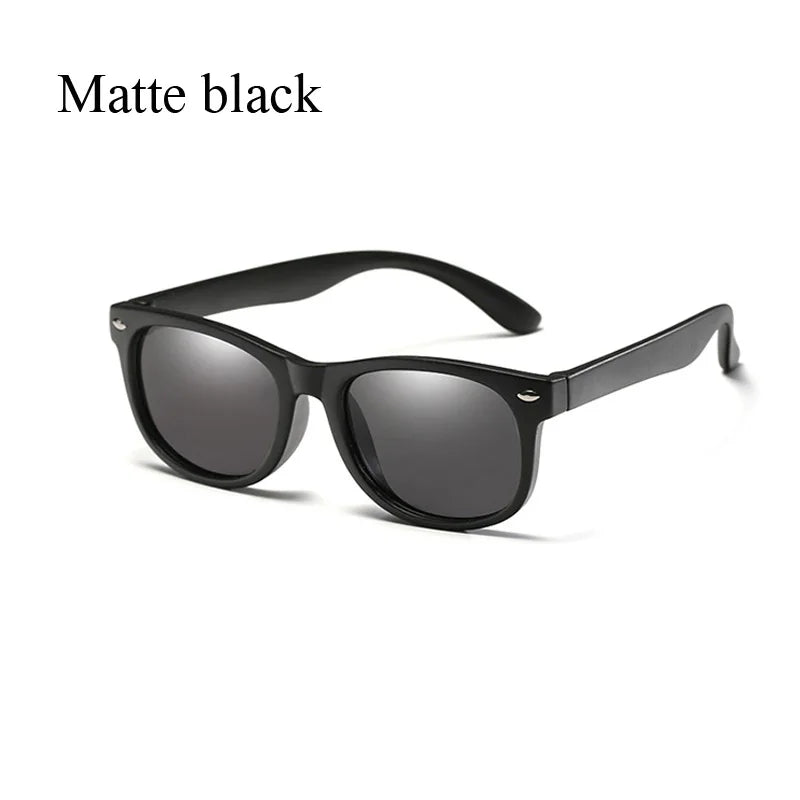 RUISIMO Kids Polarized Sunglasses TR90 Boys Girls Sun Glasses Silicone Safety Glasses Gift for Children Baby UV400 Eyewear