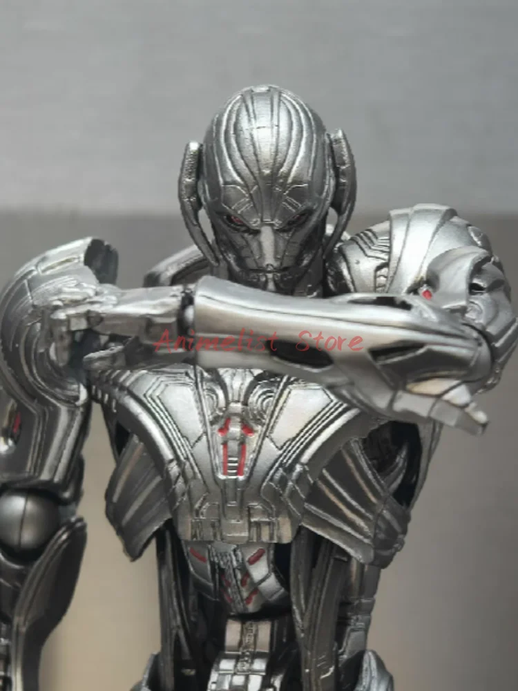 In Stock AC TOY Ultron Action Figures AC Factory 16cm Ko Ultron Kaiyodo Amazing Yamaguchi Avengers Anime Collection Toys Gift