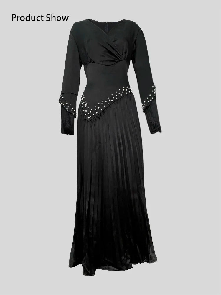 Formal attire Dresses: Women's Fashion Rhinestone Evening Banquet Long Dresses