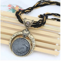 Retro Bohemian Ethnic Style Necklace Fashionable Men's and Women's Festival Party