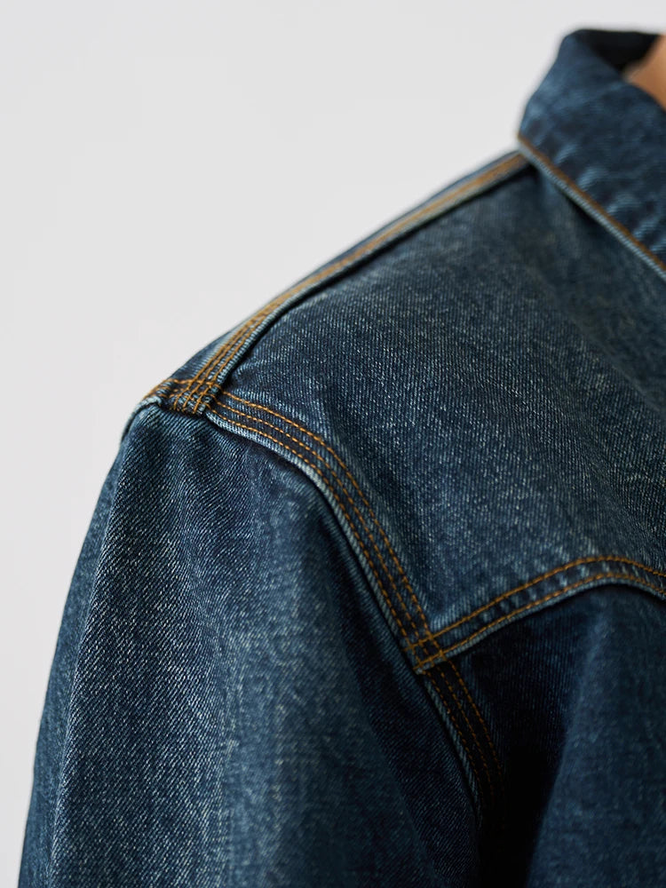 High Standard Series 2024 Autumn New Regular Fit 16OZ Selvedge Denim Jackets