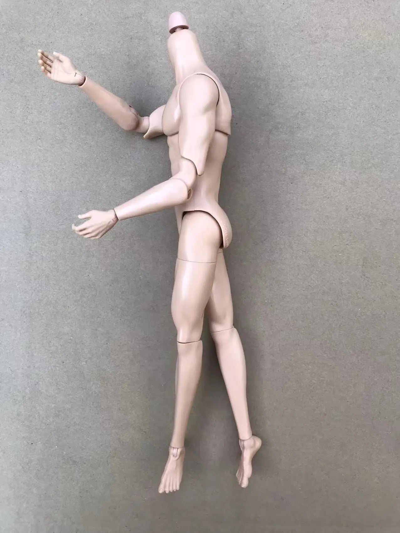 YUNYI Male Doll Body 1/6 Strong Muscle Solider Men Body Figures 14 Joints Movable Doll Figure Toys Christmas Gifts