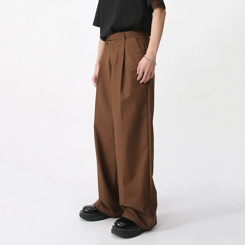Wear Spring Casual Pants Loose Straight Korean Fashion Simple