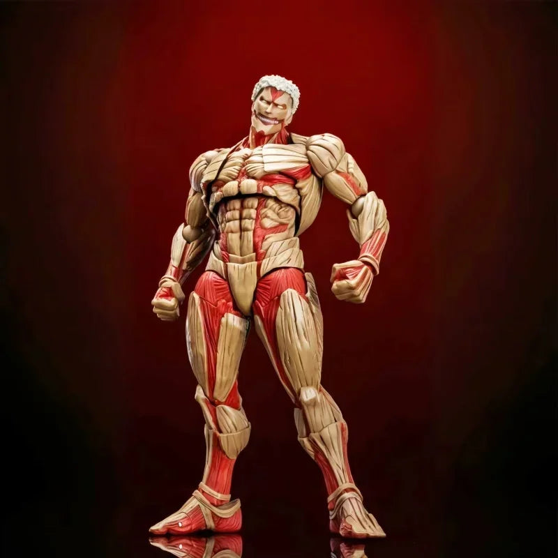 2026 NEW Kaiyodo  Revoltech AMAZING YAMAGUCHI Attack on Titan Eren Jaeger Armored Titan Female Titan Action Figures Model Toy