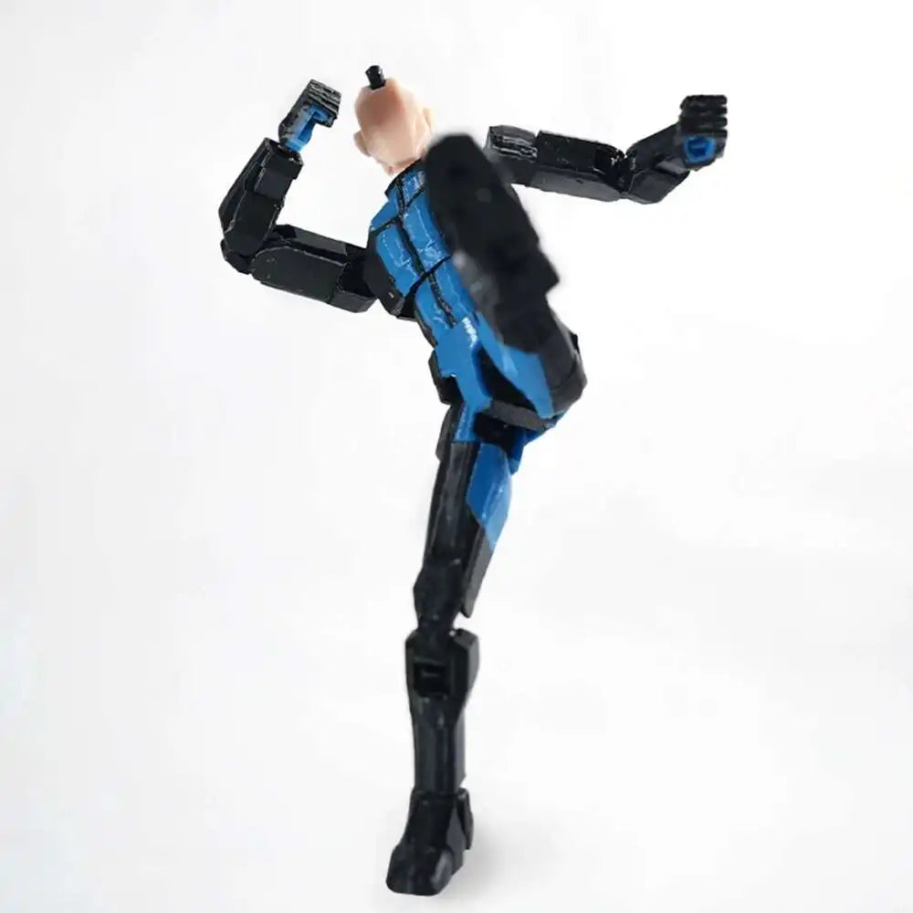 3D Printed Action Figures Invincible 3.0 Superheroes Anime Multi-Jointed Shapeshift Toys Mannequin Model Ornaments Kids Gifts