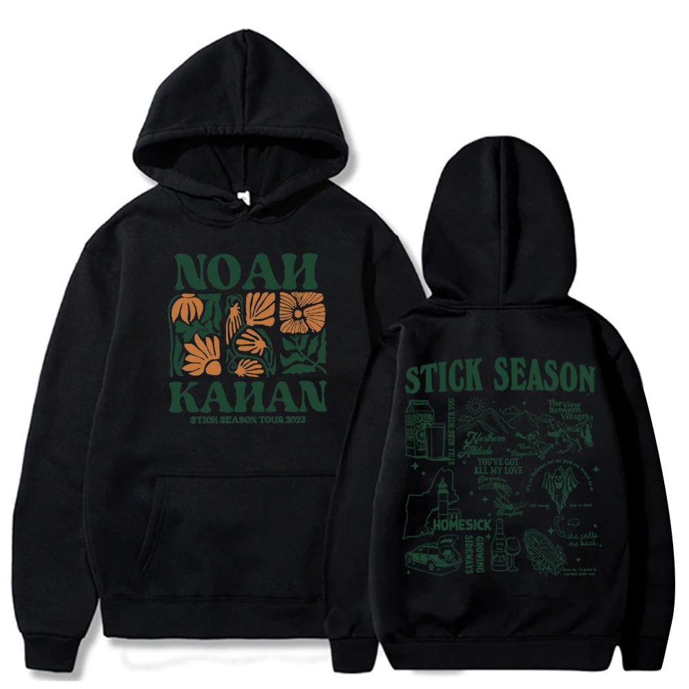 Noah Kahan Hoodie Noah Kahan Stick Season Tour Hoodie Noah Kahan Merch