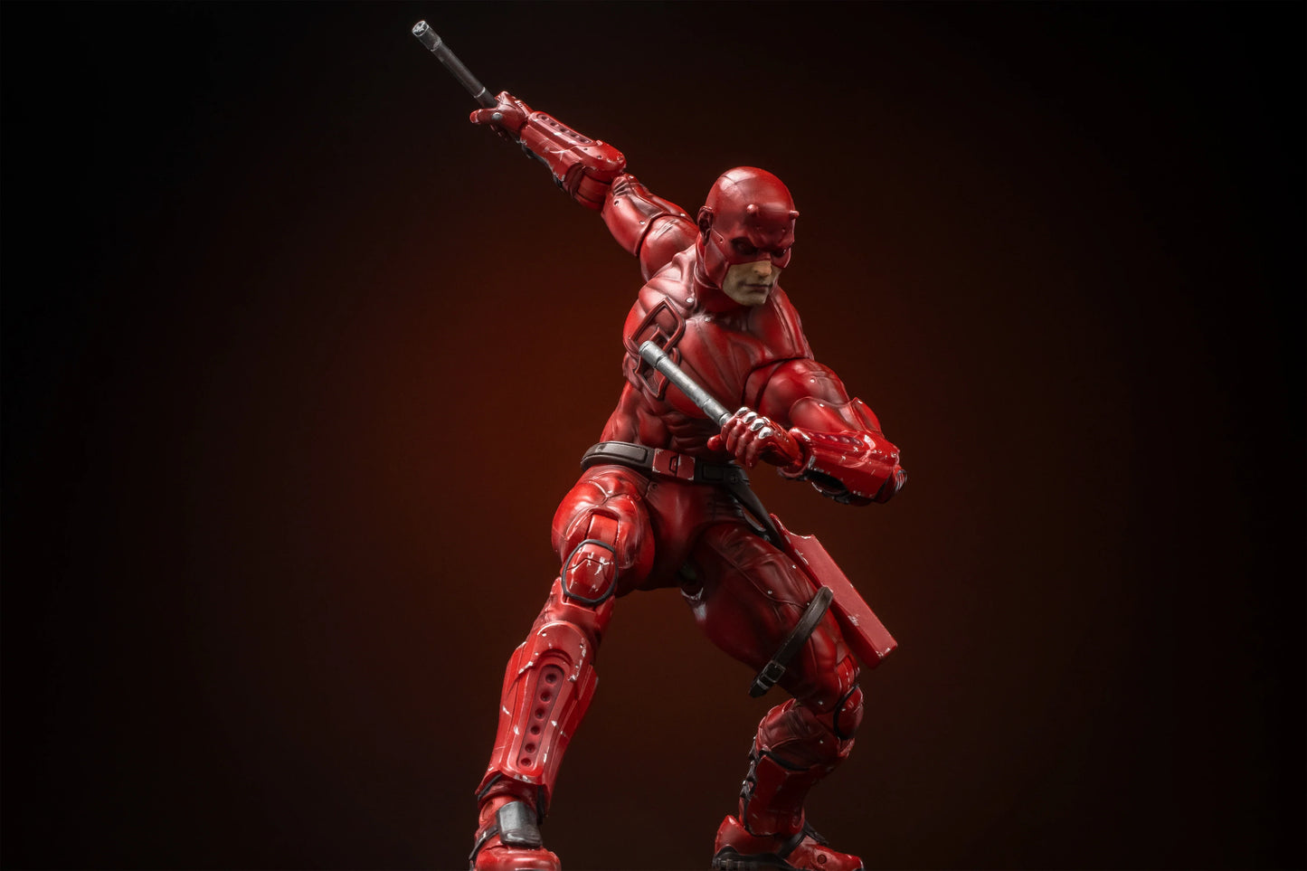 In Stock - FlefToys Marvel Daredevil Classic Red Shadowland Reborn Black 8" Action Figure Devil Defenders Matt Murdock Legends