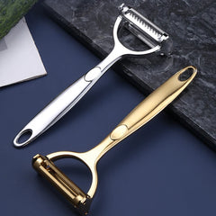 Golden Vegetable Peeler Potato Carrot Peelers Stainless Steel Peeler with Ergonomic