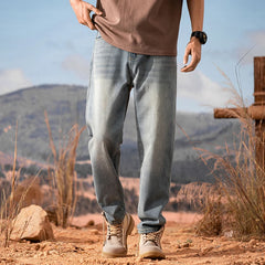 Men's Jeans Simple and Fashionable Versatile Long Pants