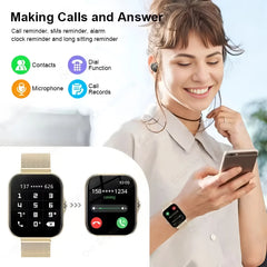 New SmartWatch Men Women 2.02 Amoled BT Call GPS Tracker NFC Sport Waterproof Heart Rate Smart Watch Fitness Tracker