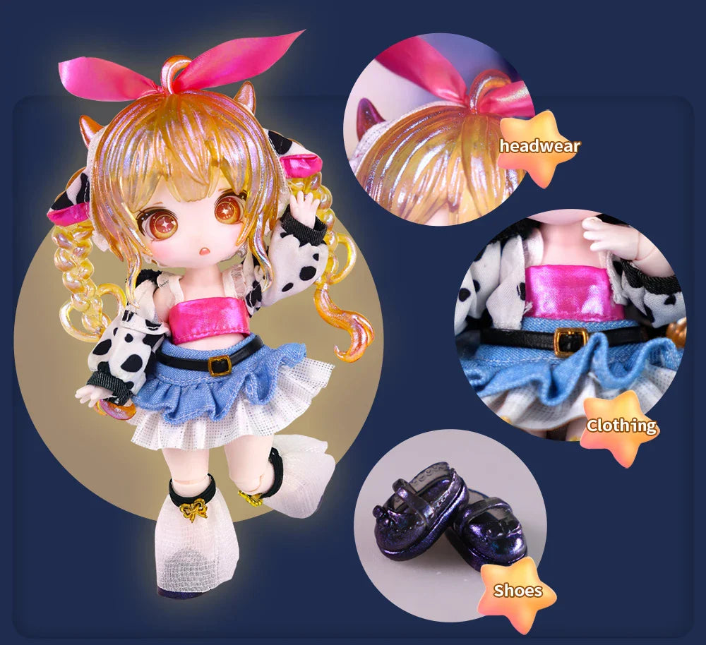 ICY DBS Dream Fairy Season 2 Constellation Maytree OB11 Doll BJD collectible Cute Animal 13cm SD Gift