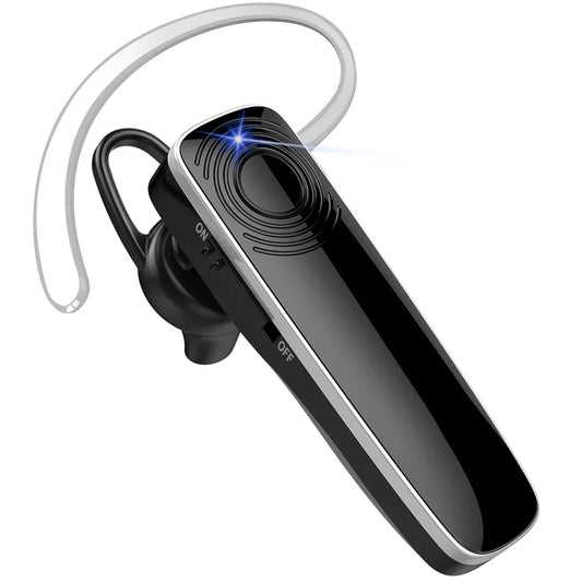 Wireless Headset Bluetooth Earbuds Single Earphones With MEMS Micro Ear Hook