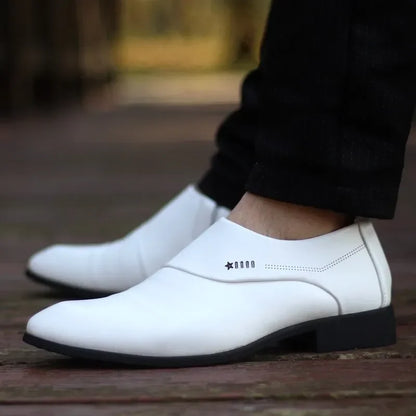 Men Dress Shoes Moccasins for Men Mens Italian Leather Shoes Men's Loafers Formal Designer White Wedding Luxury Designer Shoes