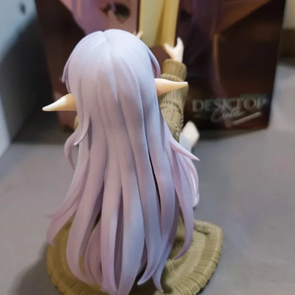Frieren Beyond Journey's End Frieren Anime Figure Desktop Cute  no night-suit Frieren Action Figure  Figurine Model Doll Toy