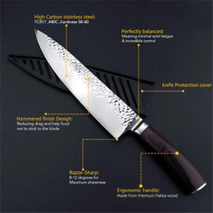 Kitchen Knives Professional Chef Knife Set Japanese Santoku Knifes Meat Cleaver