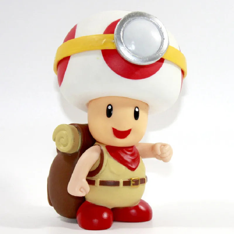 New Anime  Large Size  Bowser Figures PVC  Bros Hat Can Take Off Toy model For kids