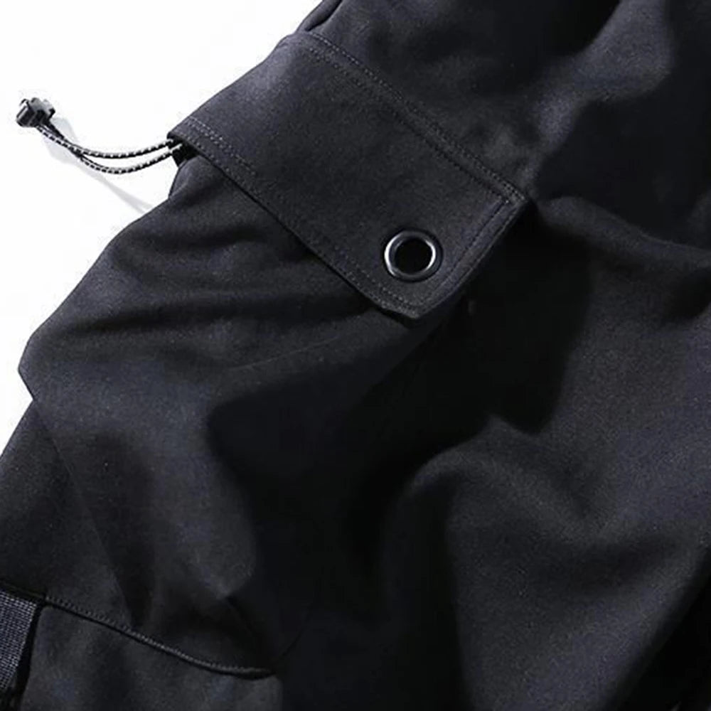Loose Harem Pants Men Cargo Trousers Hip Hop Outdoor Casual Ankle Length Pant