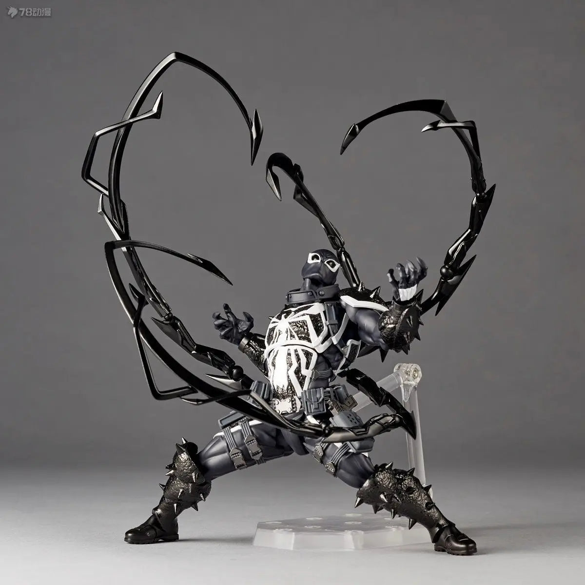2024 Agent Venom Action Figure CT Version Kaiyodo Anime Figurine Marvel PVC Movable Collection Eugene Thompson Ko Model Toy Gfit
