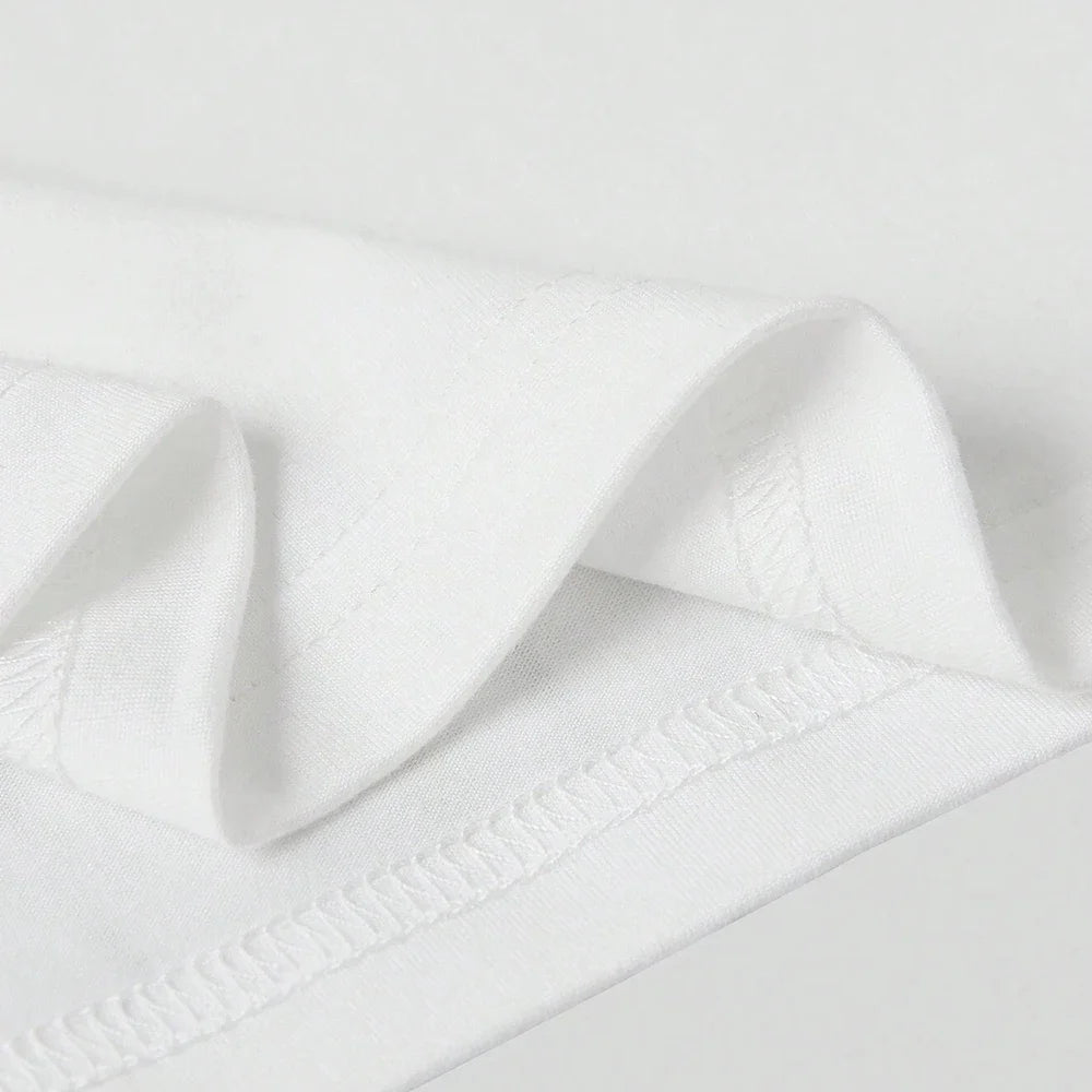 Men T-thirts Cristiano Ronaldo Pure Cotton American-style Streets Both Sexes Fashionable Vintage Print Short-sleeved T-shirt