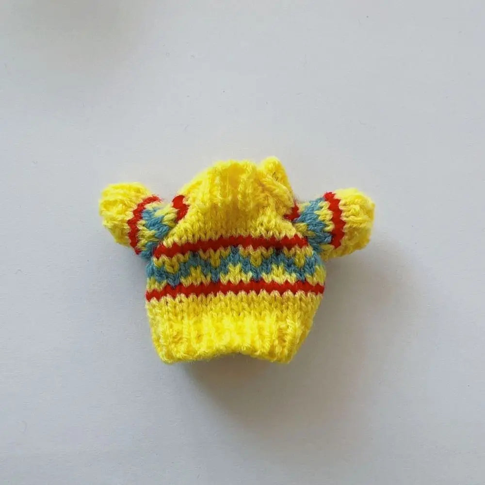 Christmas Style Dolls Sweater Dog Doll Clothes Cute White/Red/Green BJD Doll Clothes Mini 10cm for 16cm/17cm Bjd Doll