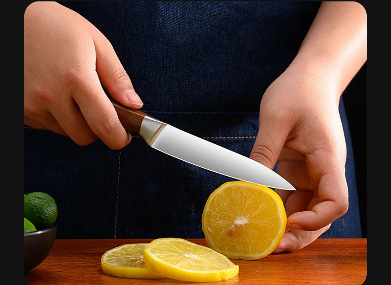 Kitchen Knife Stainless Steel Slicing Cleaver Japanese Chef Fish Cutting Vegetables Meat