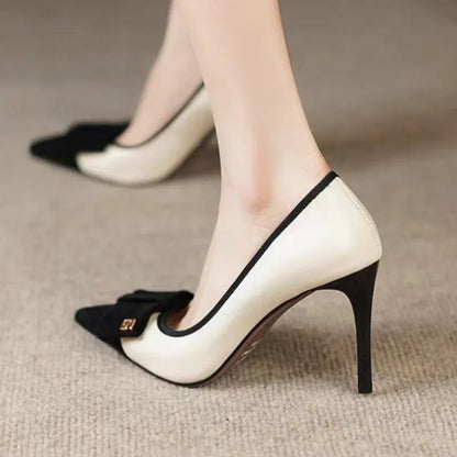 2023 Women Elegance High Heels Pumps Wedding Bridal Stiletto Women Heels Lady Scarpins Office Party Shoes Women Pumps G08